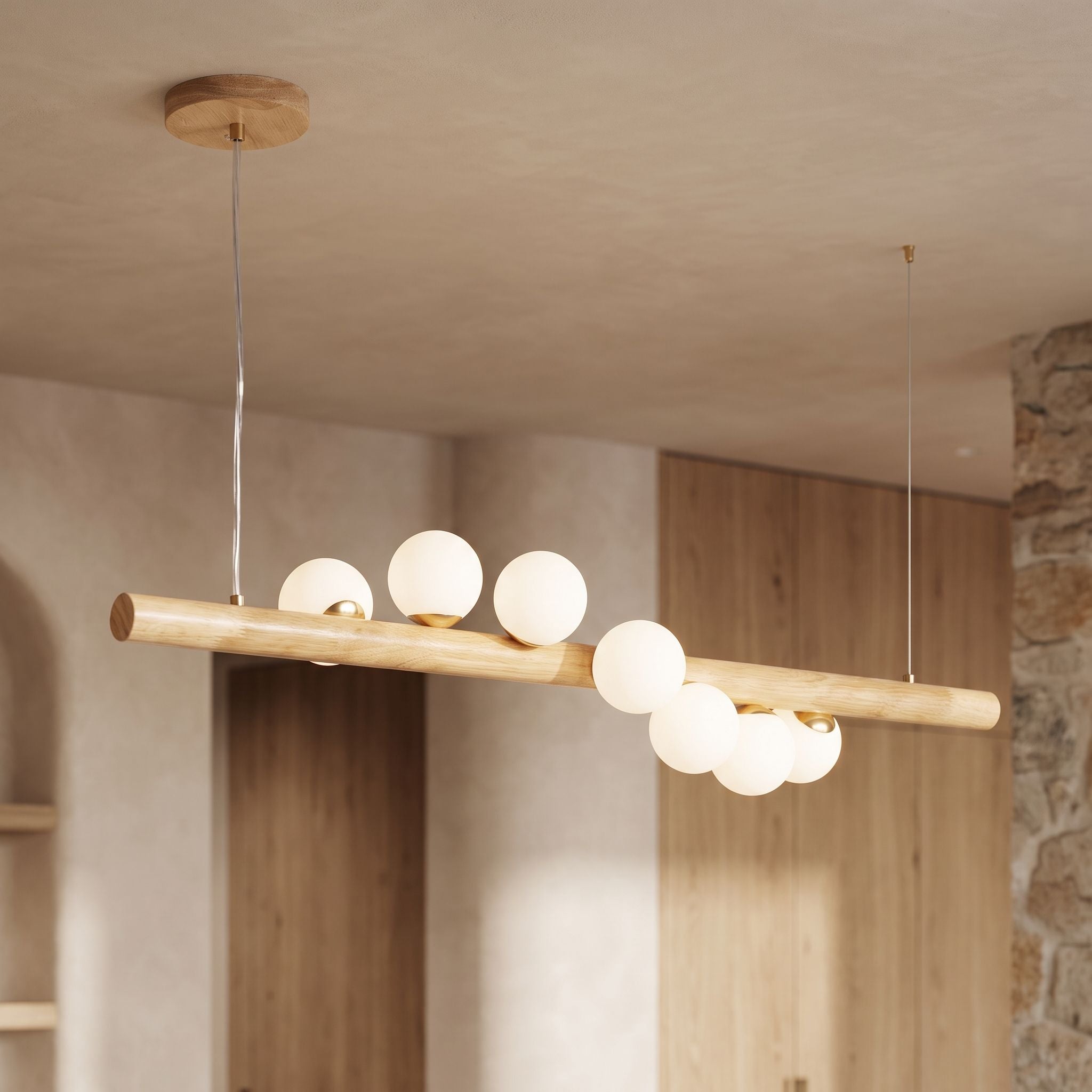 Lampa Sufitowa Wisząca APP1907-7CP 8