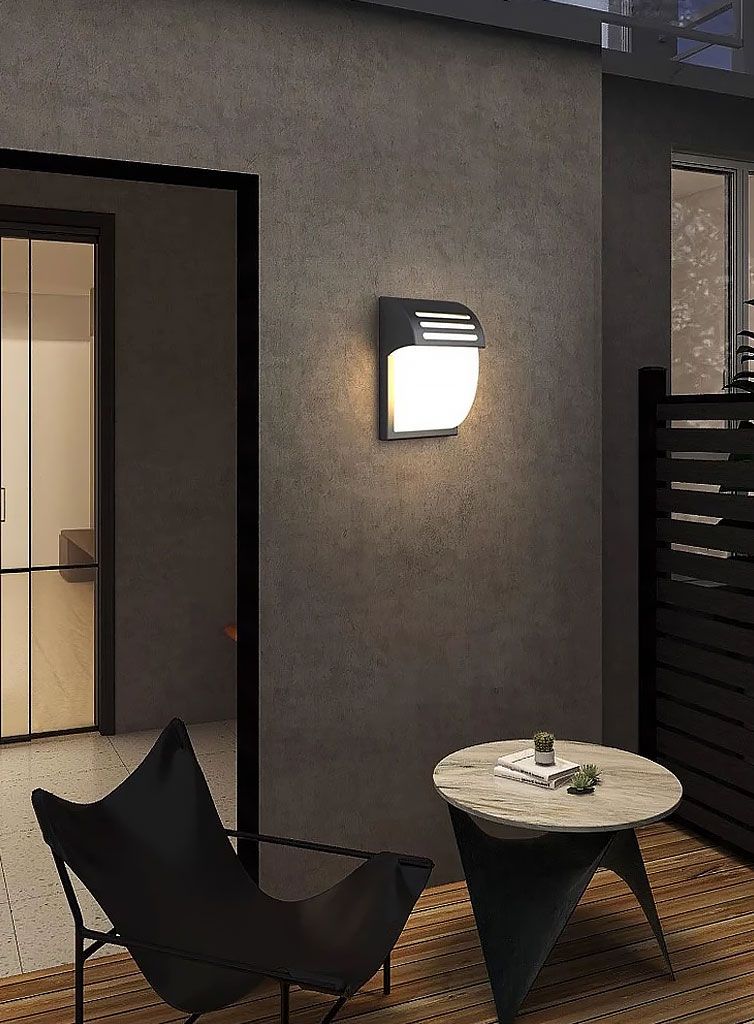 Lampa Elewacyjna Kinkiet Rsl013-1w Czarna 2