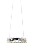 Kryształowa Lampa Sufitowa LED APP1041-CP + pilot