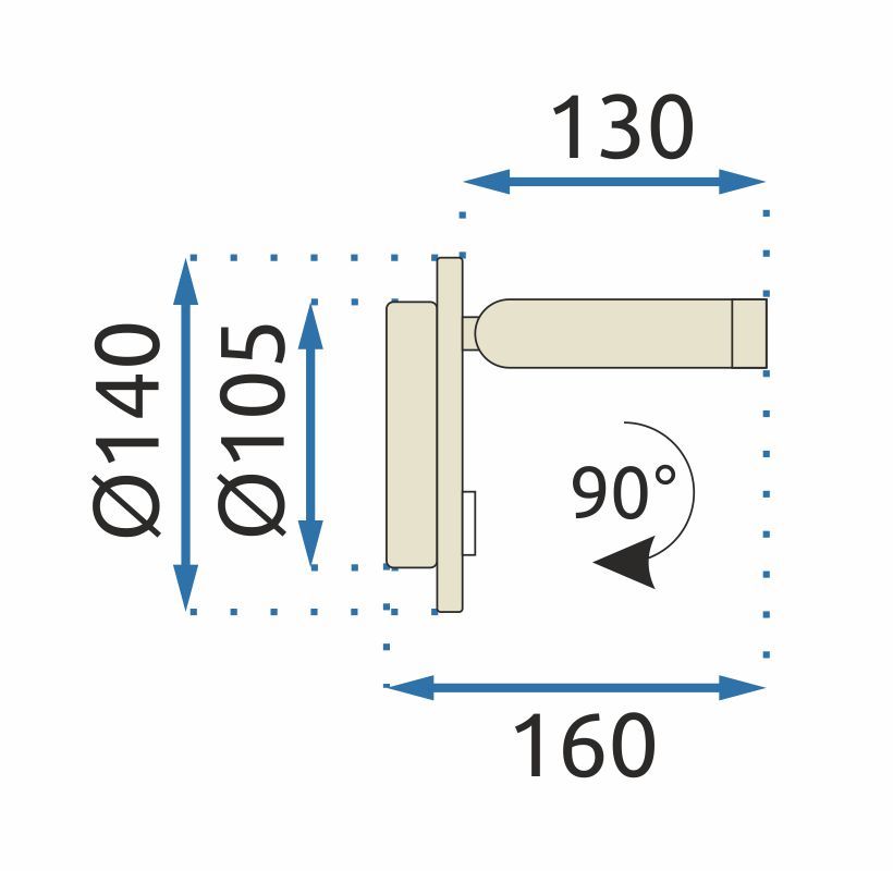 Kinkiet APP1614-1W Black 9