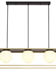 Lampa sufitowa Czarno Złota APP1164-3CP
