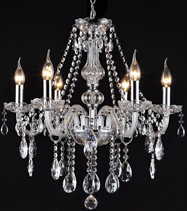 Lampa Kryształowa Żyrandol 392183