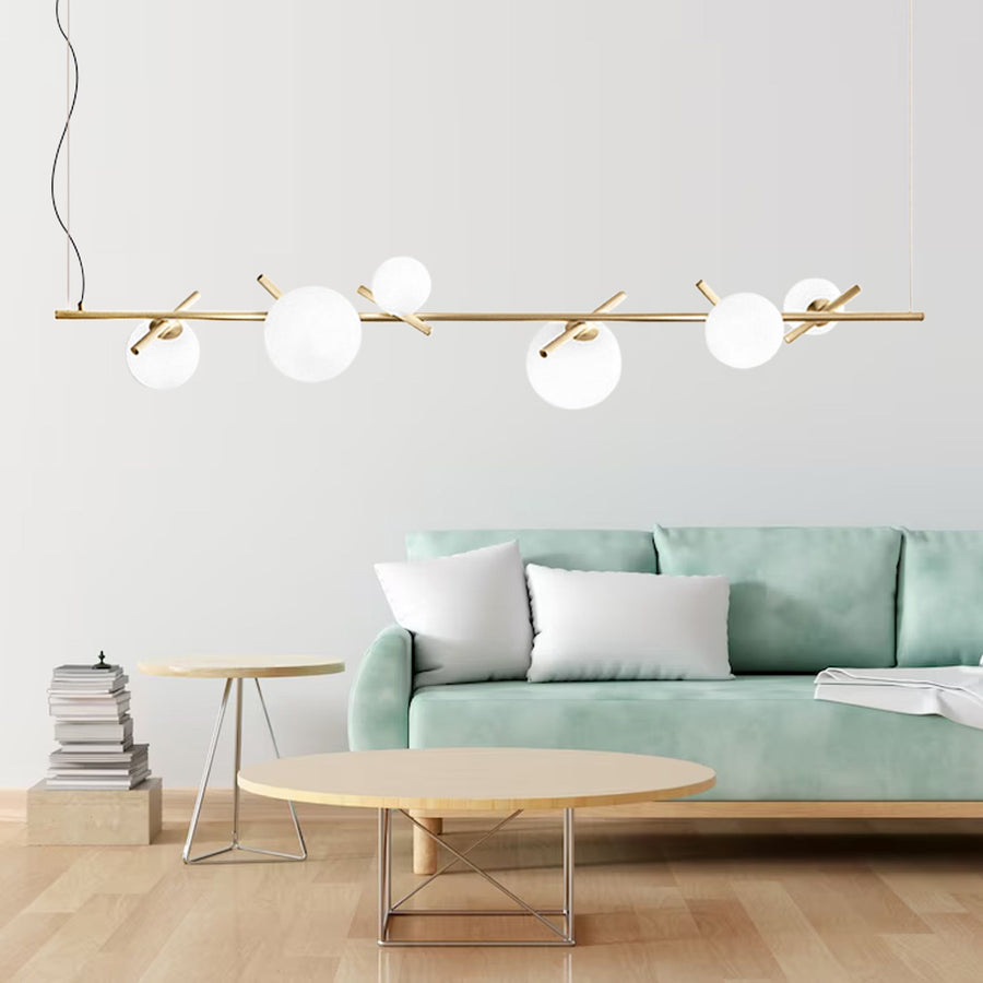 Lampa Sufitowa Wisząca Gold APP1664-6CP 4