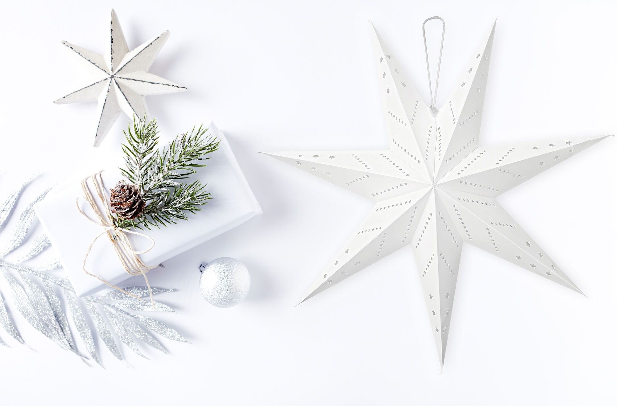 Papierowa gwiazda podświetlana LED SY-004 60cm