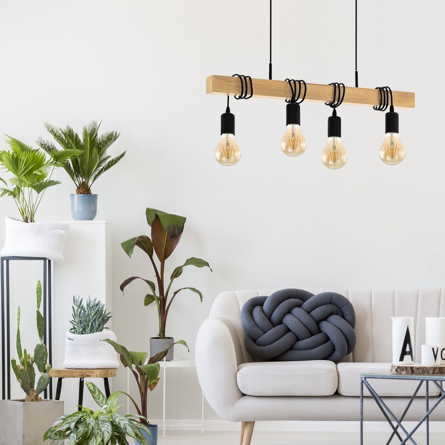 Lampa Sufitowa Wisząca Boho Line App974-4cp