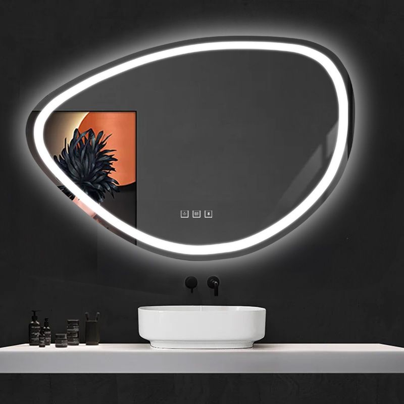 Lustro Ścienne Led Z Funkcją Bluetooth 70x100cm Fog 2