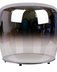 Lampa stojąca czarna szklana LED 17cm Berloz Ledea 50533050