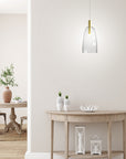 Lampa wisząca biało-złota LED 5W Modena Ledea 50133067