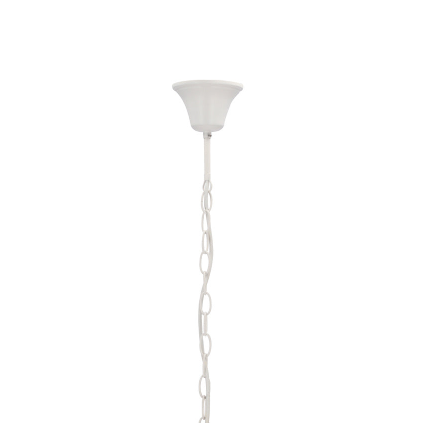 Żyrandol biały lampa wisząca 3xE14 Batley Ledea 50203109