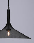 Lampa wisząca czarna 36cm Kiruna M Ledea 50101204