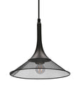 Lampa wisząca czarna 25cm Kiruna S Ledea 50101205