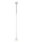 Lampa wisząca biała długa Tucson Ledea 50101243