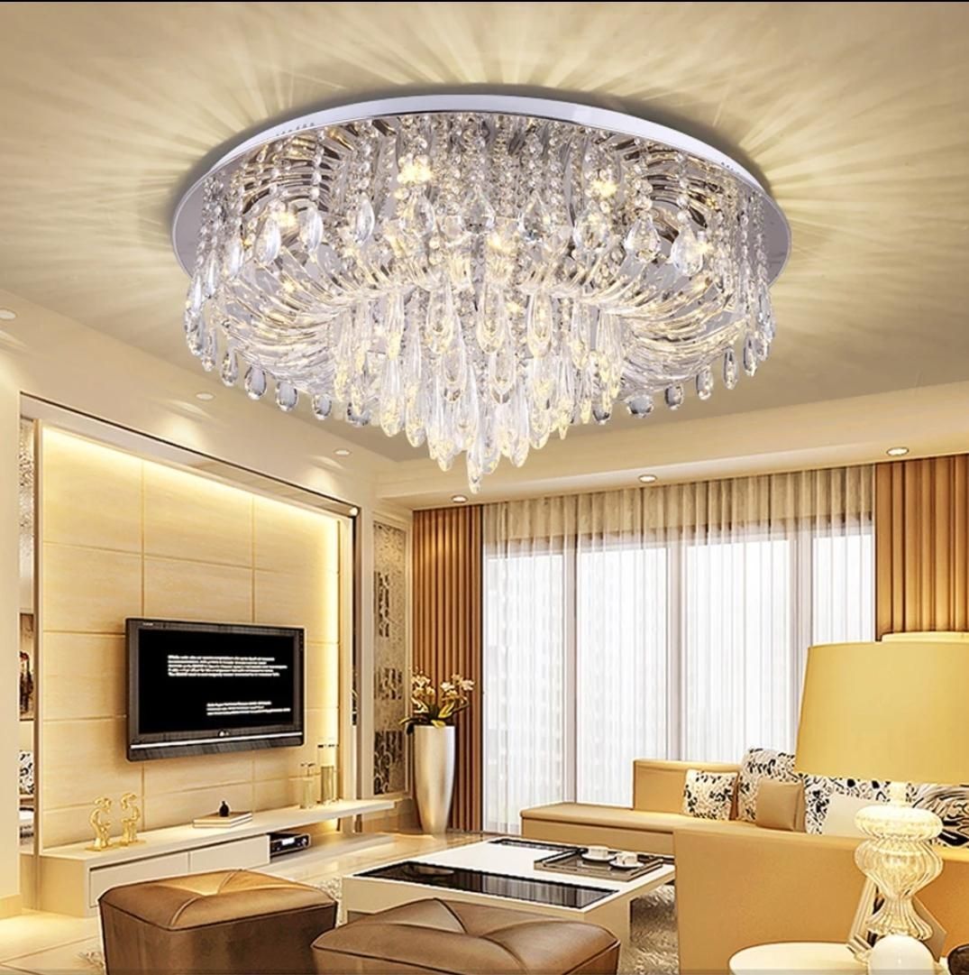 Lampa Kryształowa Plafon App781-9c