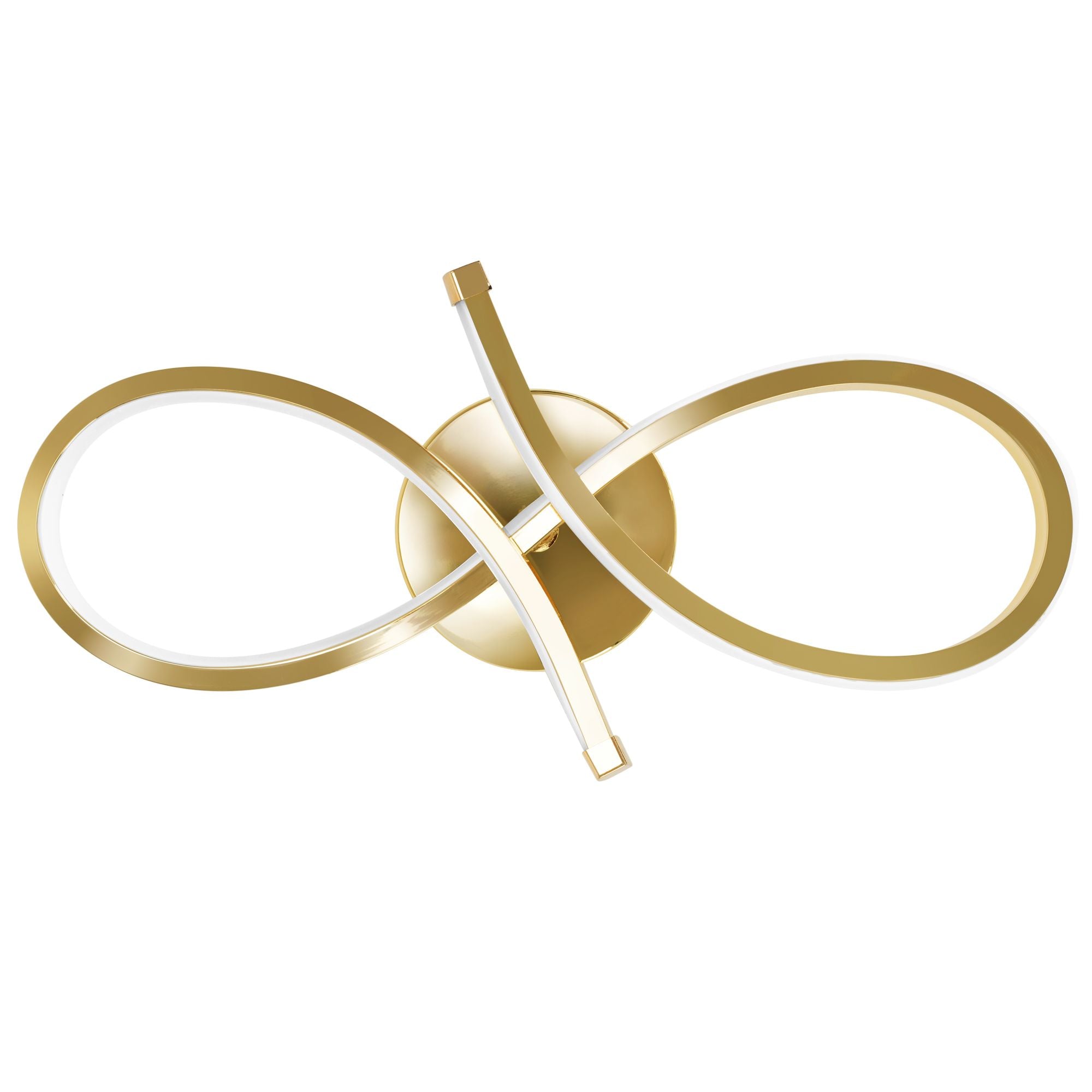 Lampa Ścienna Kinkiet Led App1051-w Złota