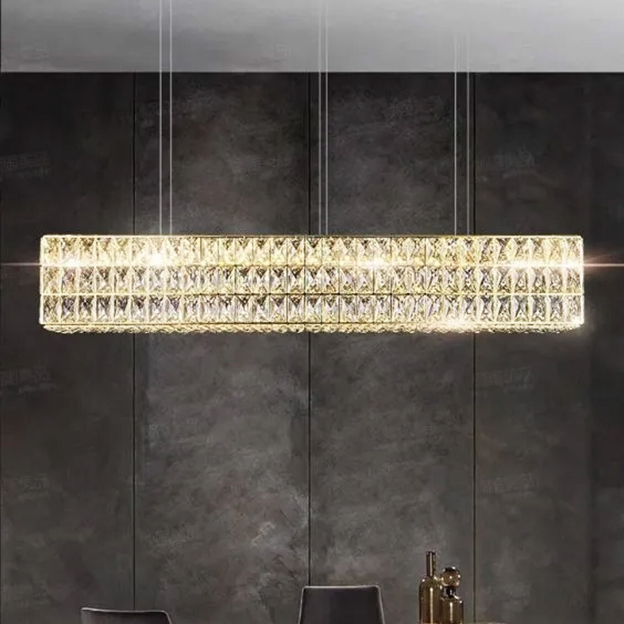 Lampa Sufitowa Wisząca Led App1566-cp Gold 6