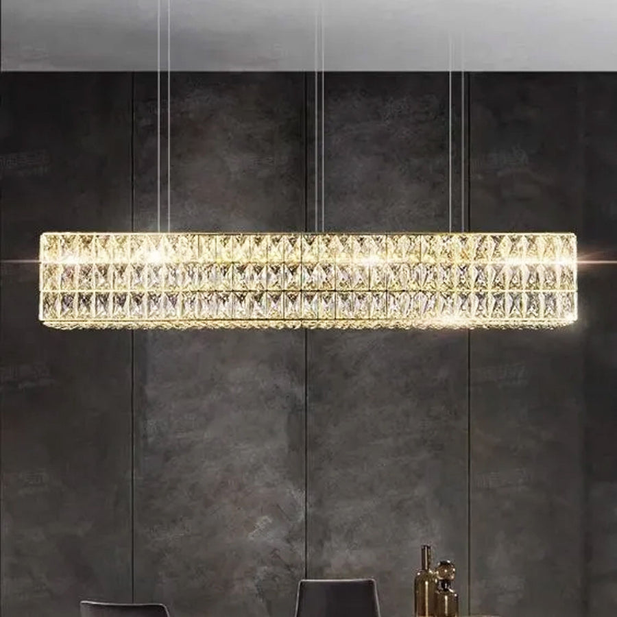 Lampa Sufitowa Wisząca Led App1566-cp Gold 6