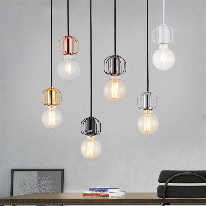 Lampa Sufitowa Wisząca Pojedyncza Loft  APP593-1CP Różowe Złoto