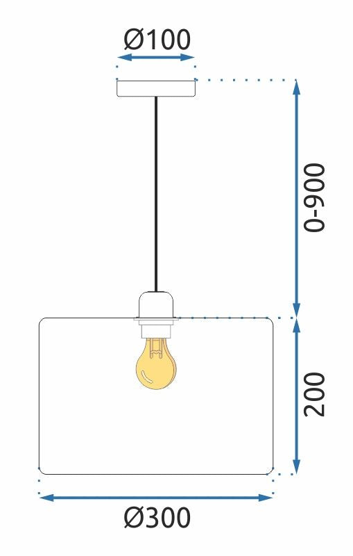 Lampa wisząca APP1015-1CP