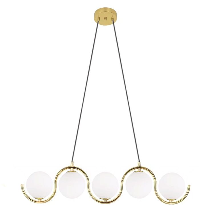 Lampa Sufitowa Wisząca App1440-5cp Złota