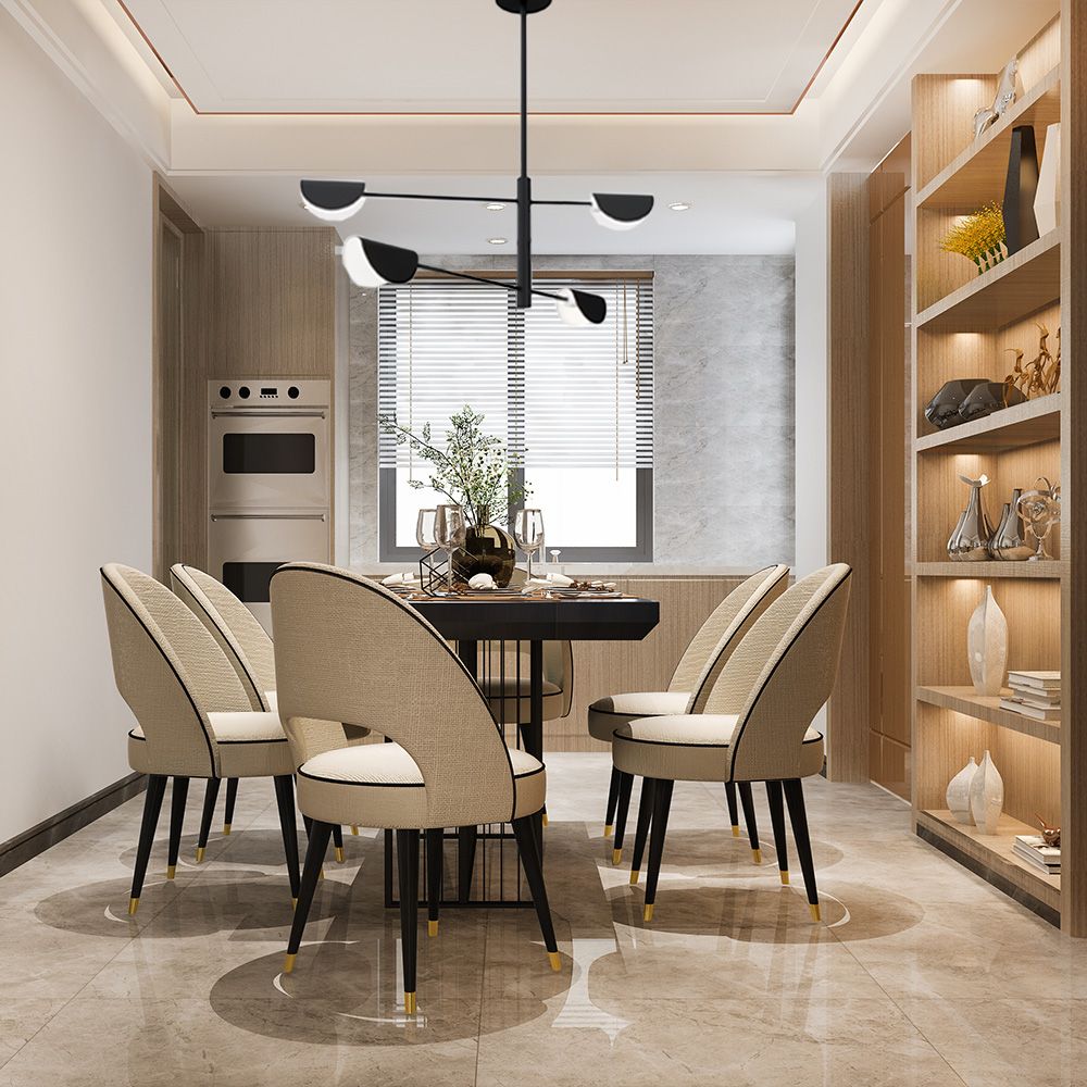 Lampa Sufitowa Wisząca App1260-4cp Black