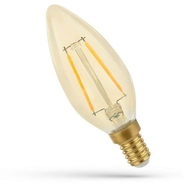 Żarówka LED Ciepła E-14 230V 5W Edison 14458