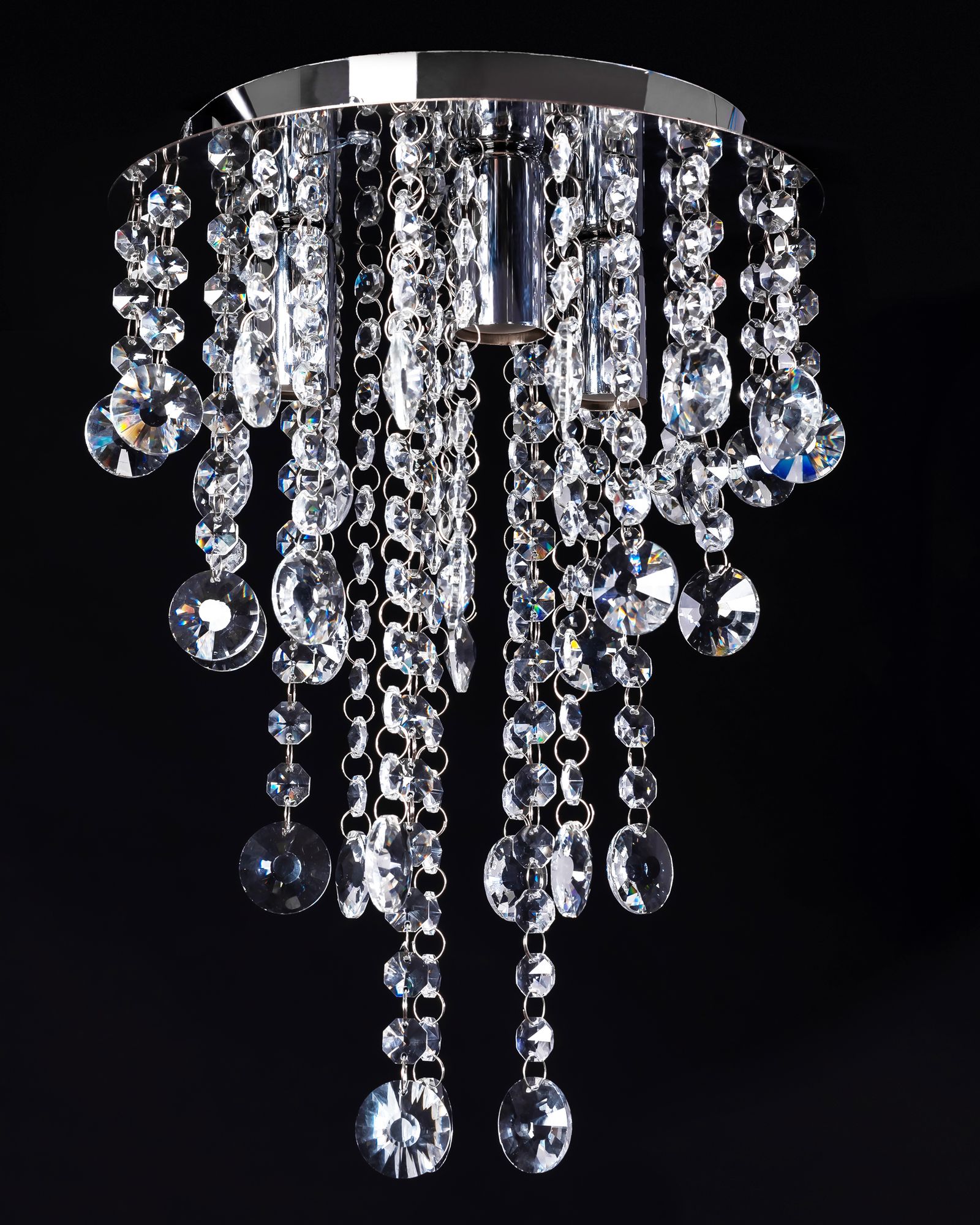 Kryształowa Lampa Sufitowa Plafon 392201