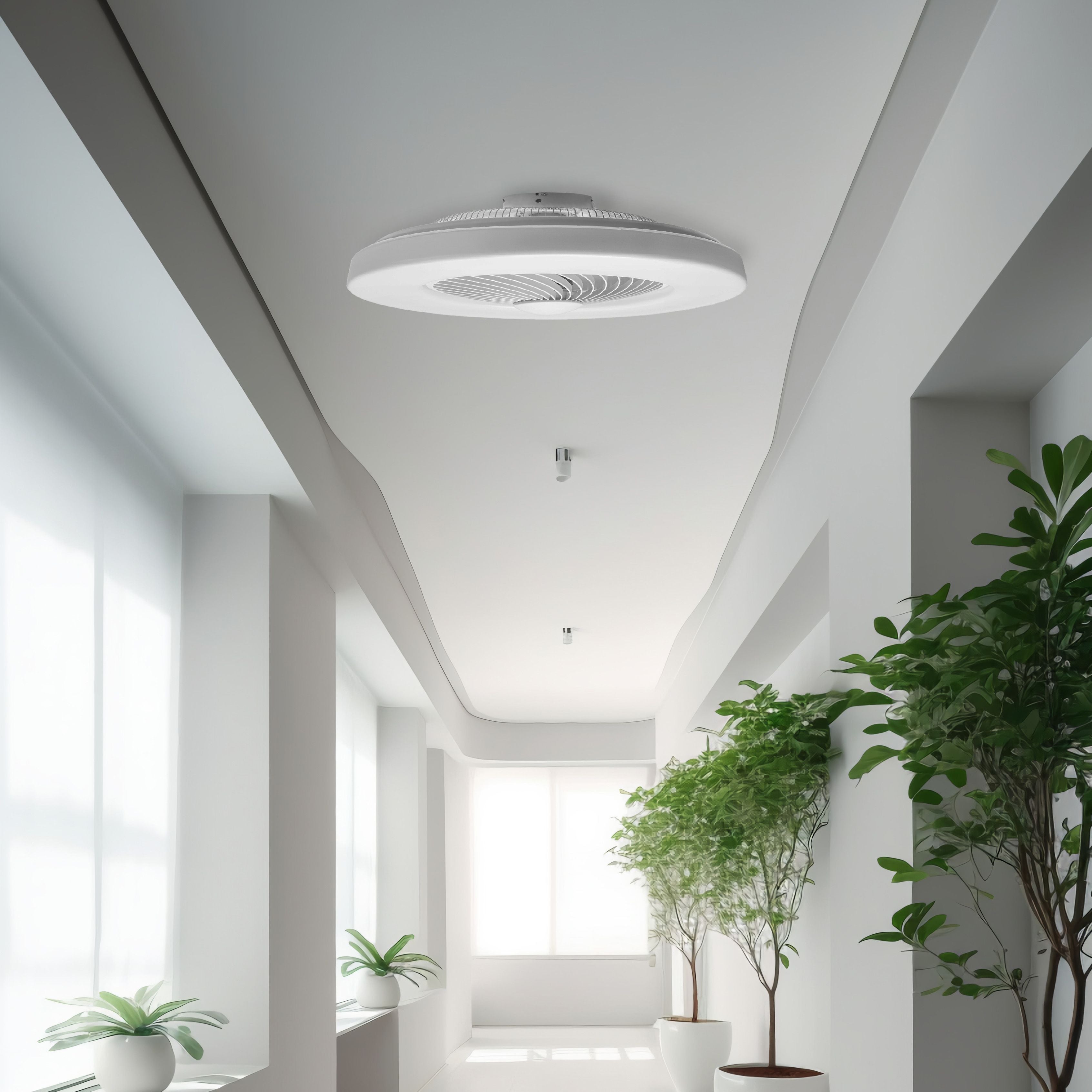 Lampa Z Wentylatorem App1551-c White 8