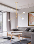 Lampa Sufitowa Wisząca Dwuramienna Regulowana APP479-4C 3