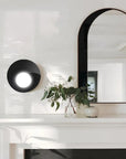 LAMPA ŚCIENNA KINKIET APP1188-1W Czarny 3