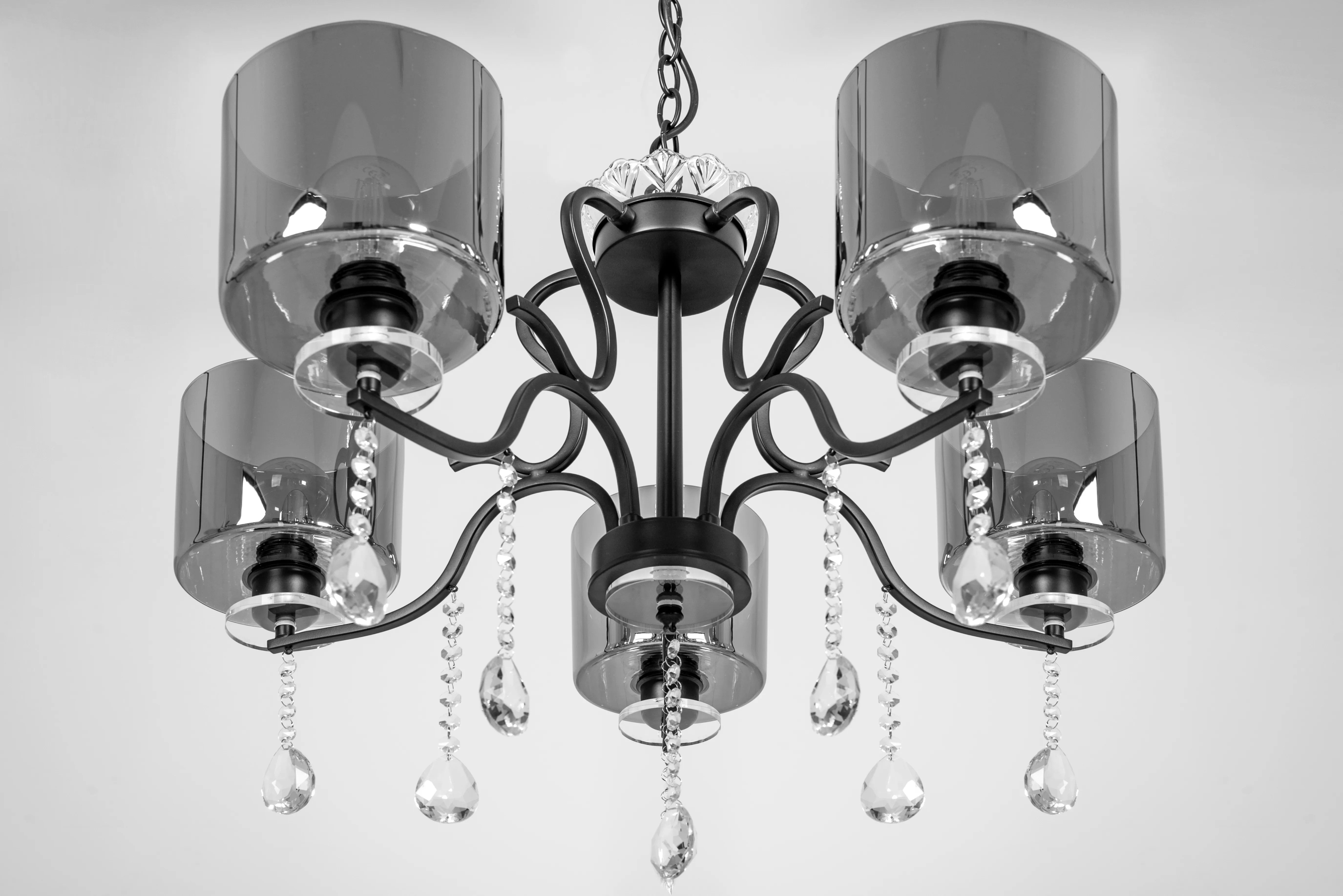 Lampa Wisząca Z Kryształami APP958-5CP 3