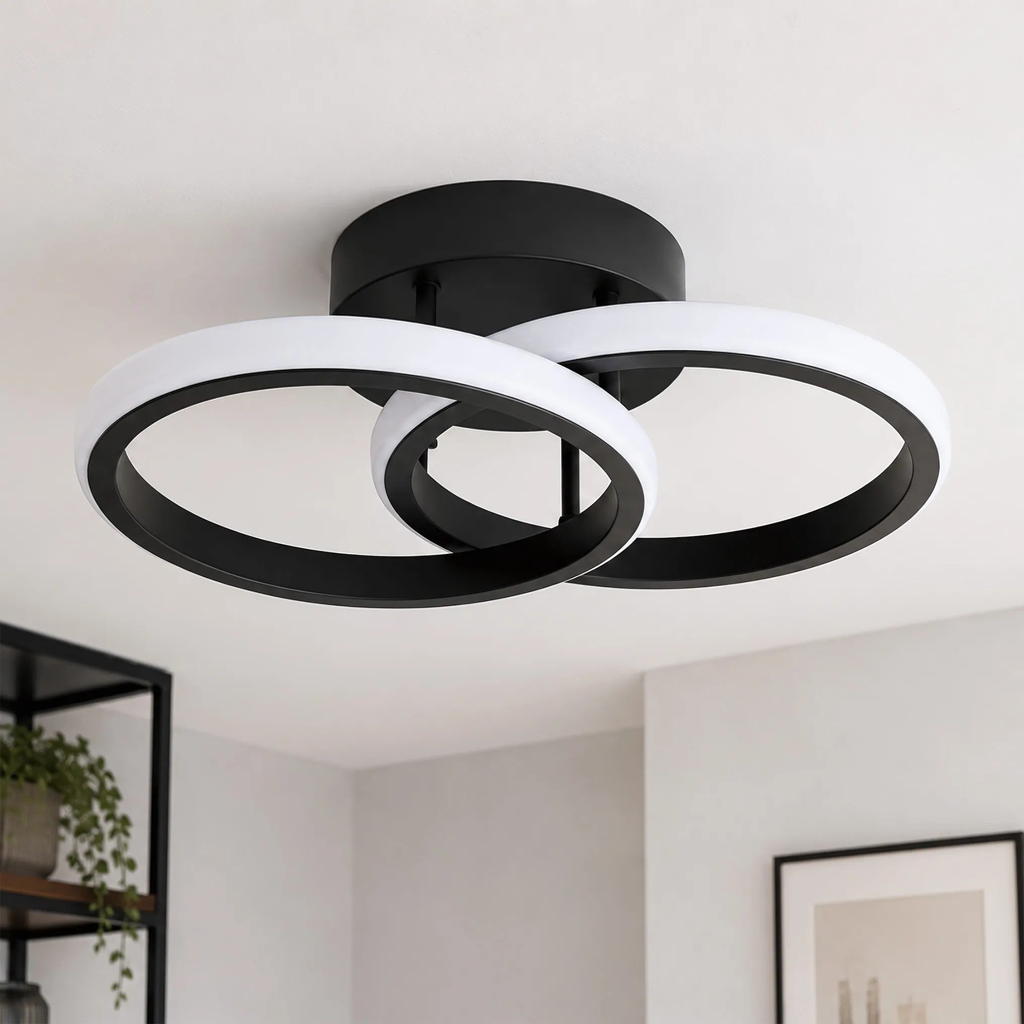 Lampa Sufitowa LED LHJ121-C Czarna 3
