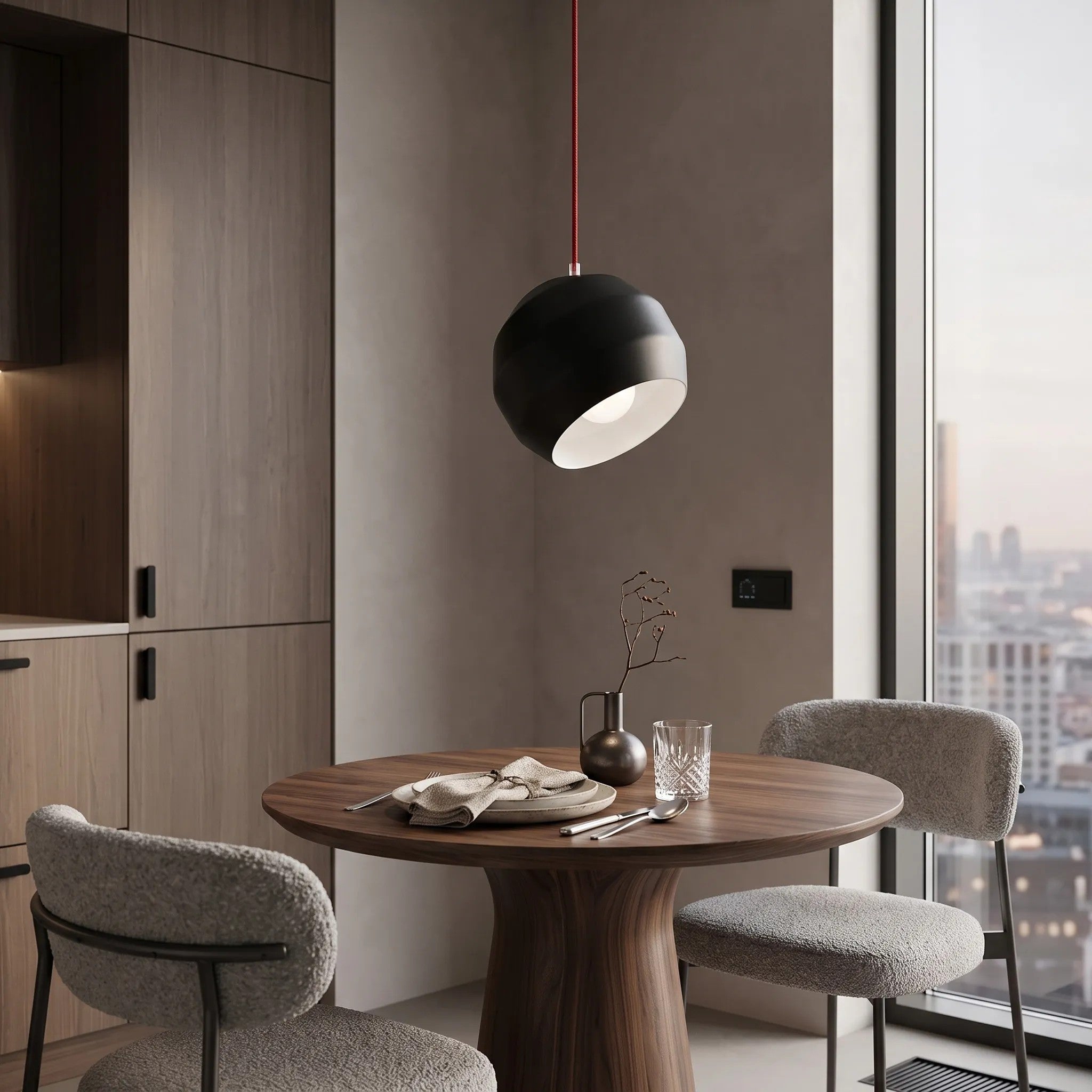 Lampa Sufitowa Wisząca APP381-1CP 3
