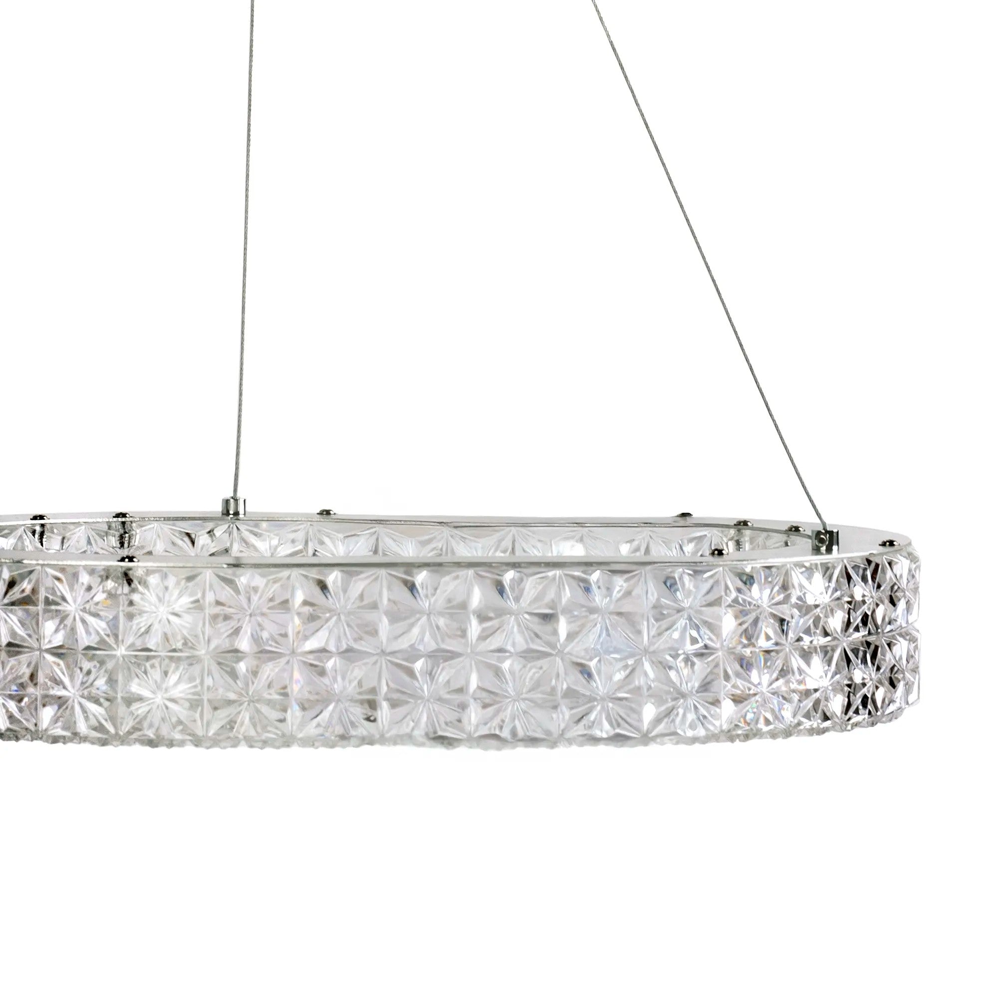 LAMPA WISZĄCA LED MS005-CP 50cm Chrom 3