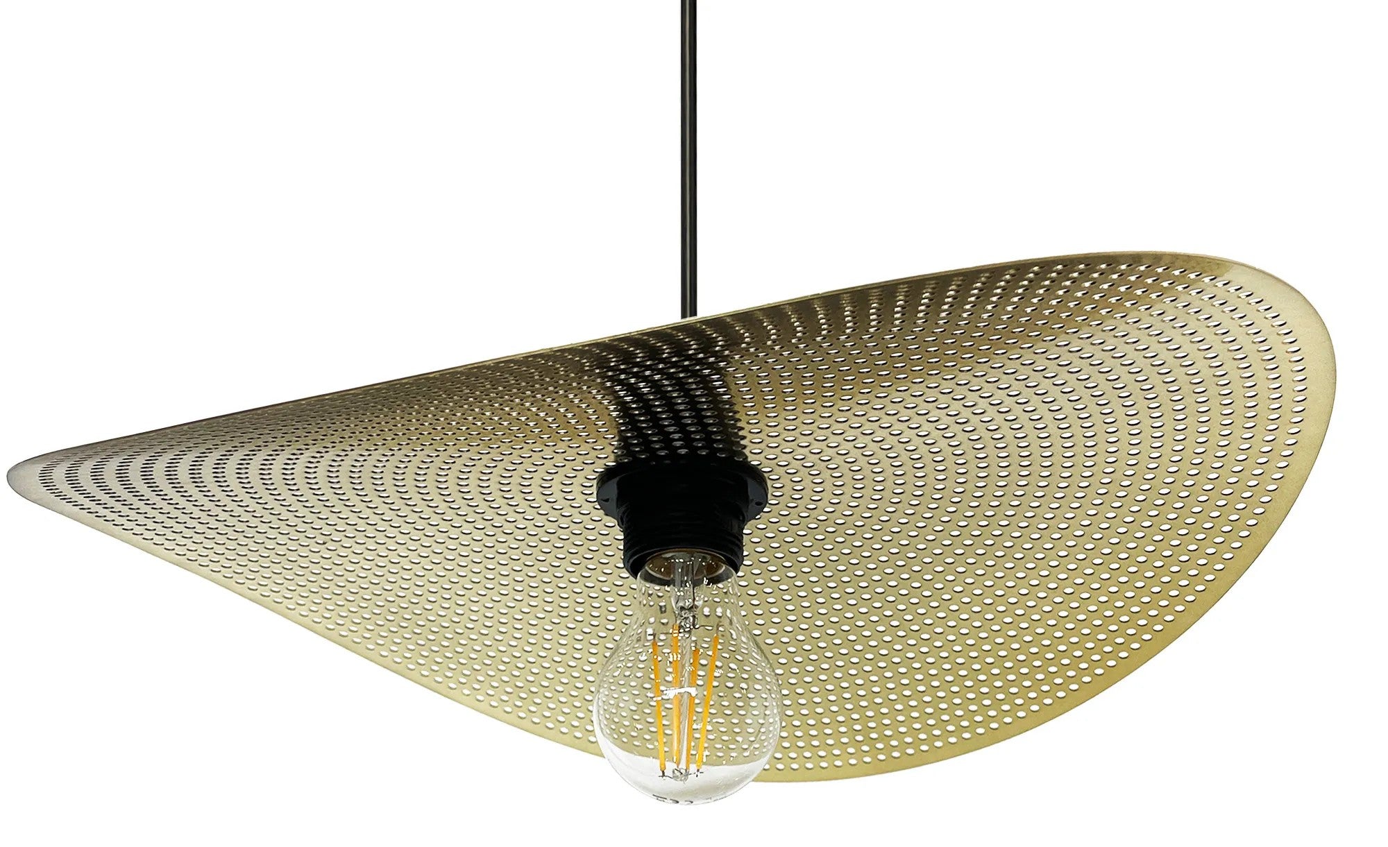 LAMPA SUFITOWA WISZĄCA APP1469-1CP Czarno/złota 3