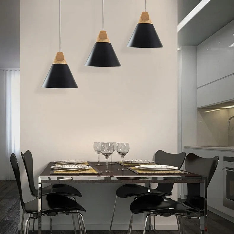 Lampa Sufitowa Wisząca Scandi A Czarna 3