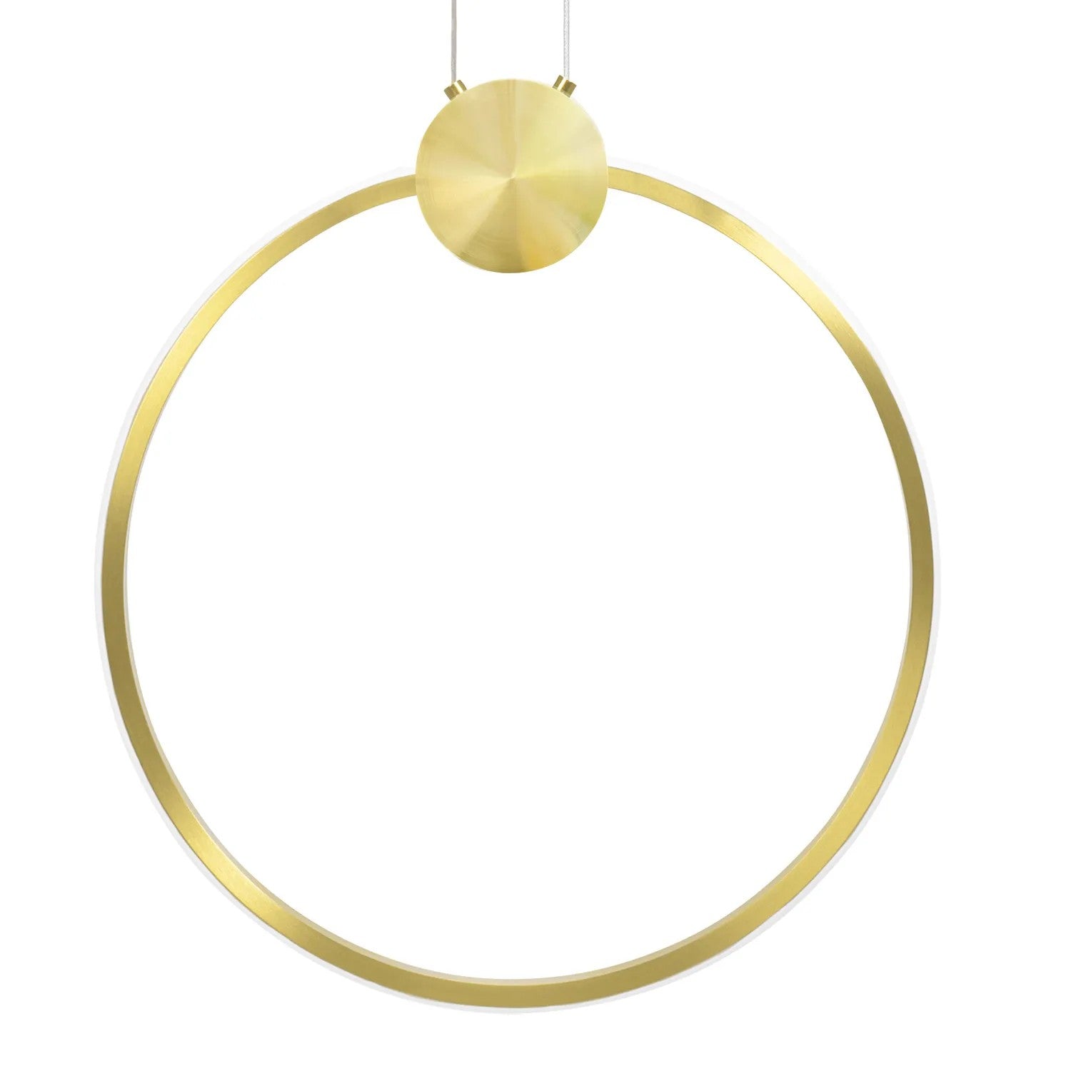 LAMPA SUFITOWA WISZĄCA LED APP1396-CP GOLD 40cm 3