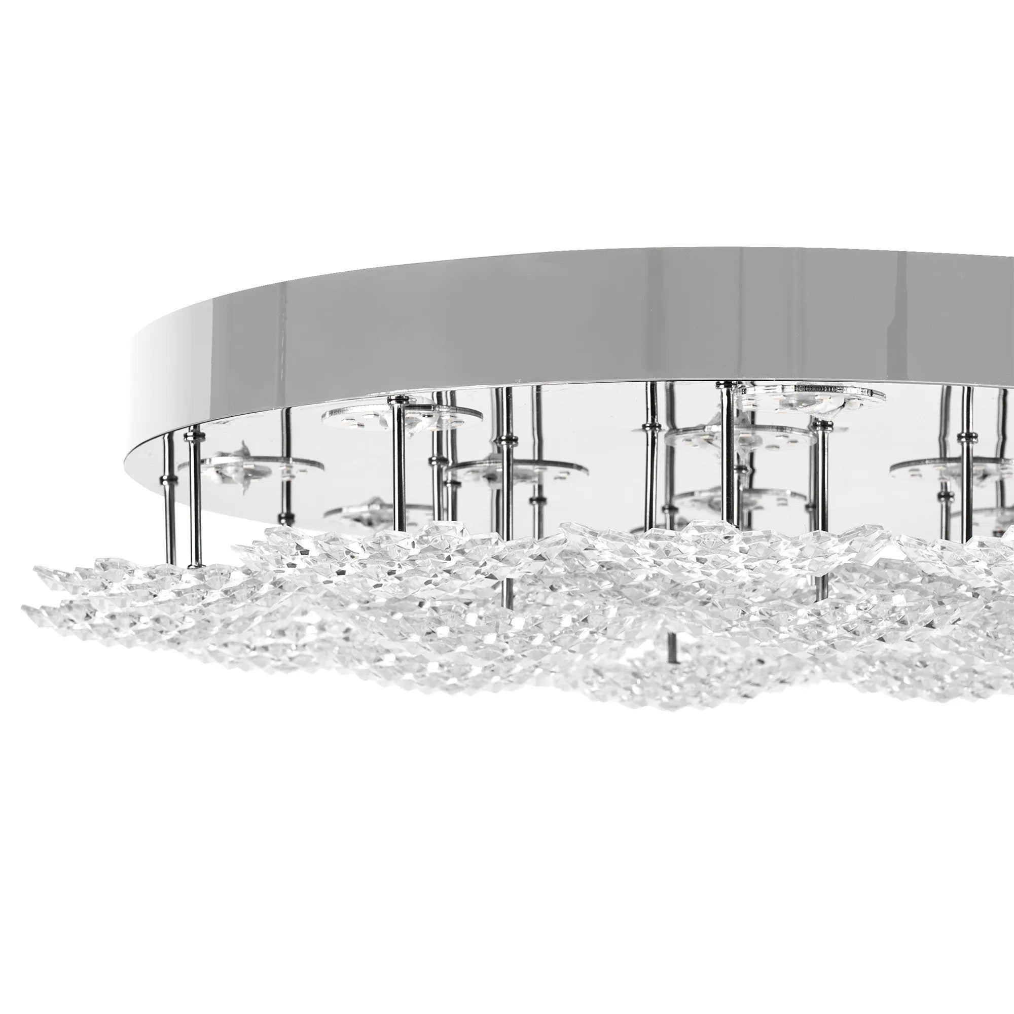 Plafon LED Kryształowy MS014-C Chrome 3