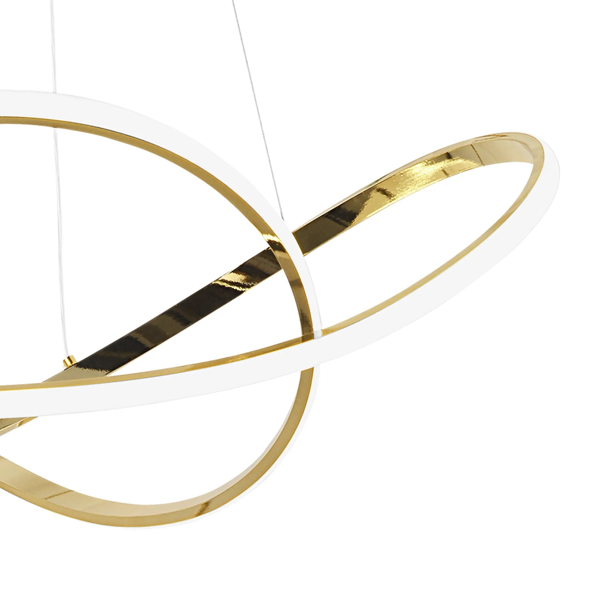 LAMPA WISZĄCA LED G078-1CP ZŁOTA 3