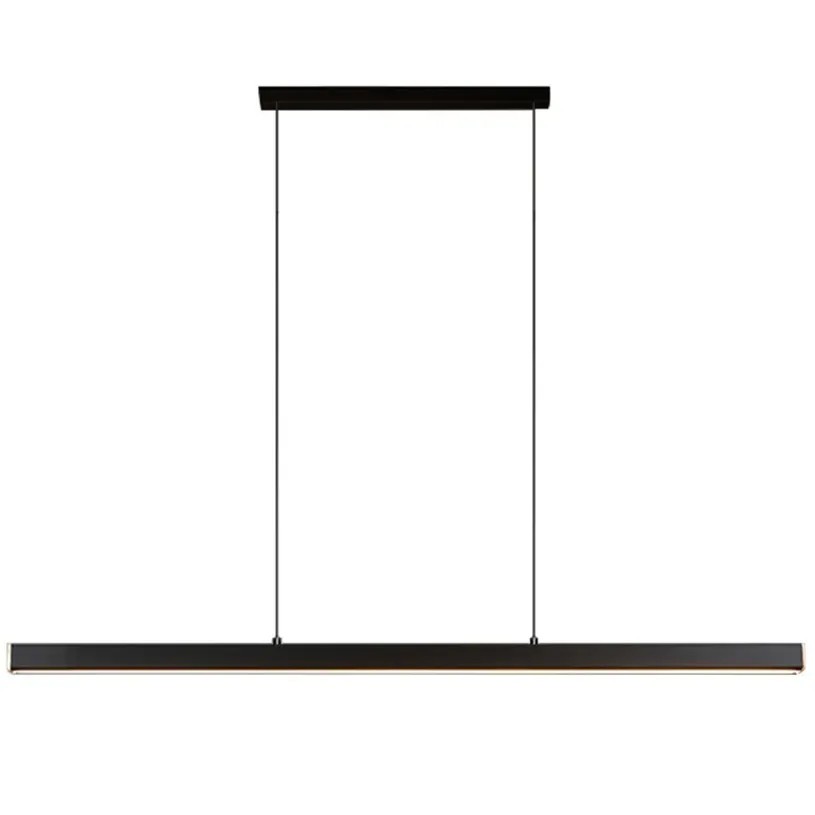 Lampa Sufitowa Wisząca Led APP1448-CP Czarna 100cm 3
