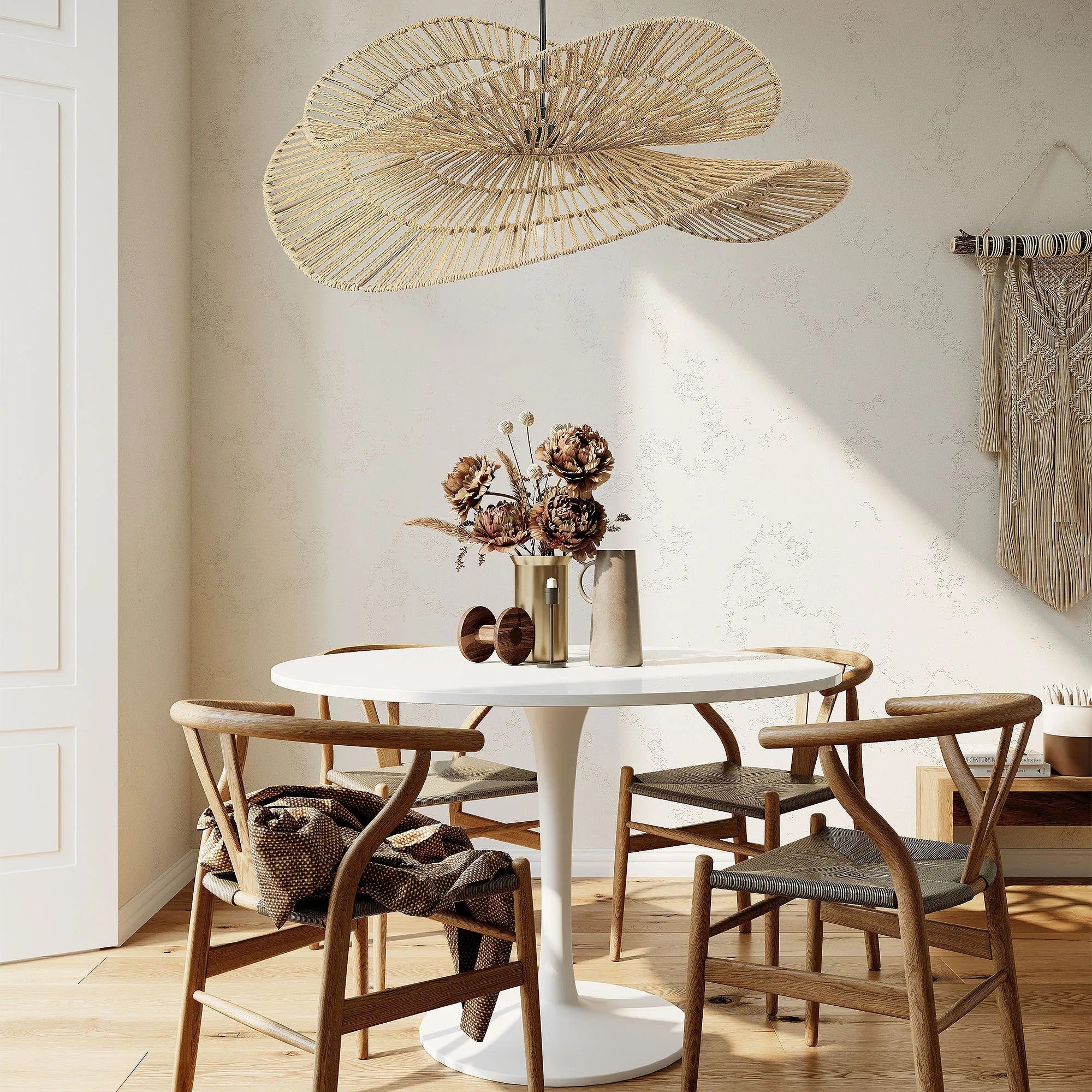 Lampa Sufitowa Wisząca Boho APP1737-1CP 50CM 3