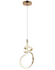 LAMPA WISZĄCA LED G071-CP ZŁOTA 3