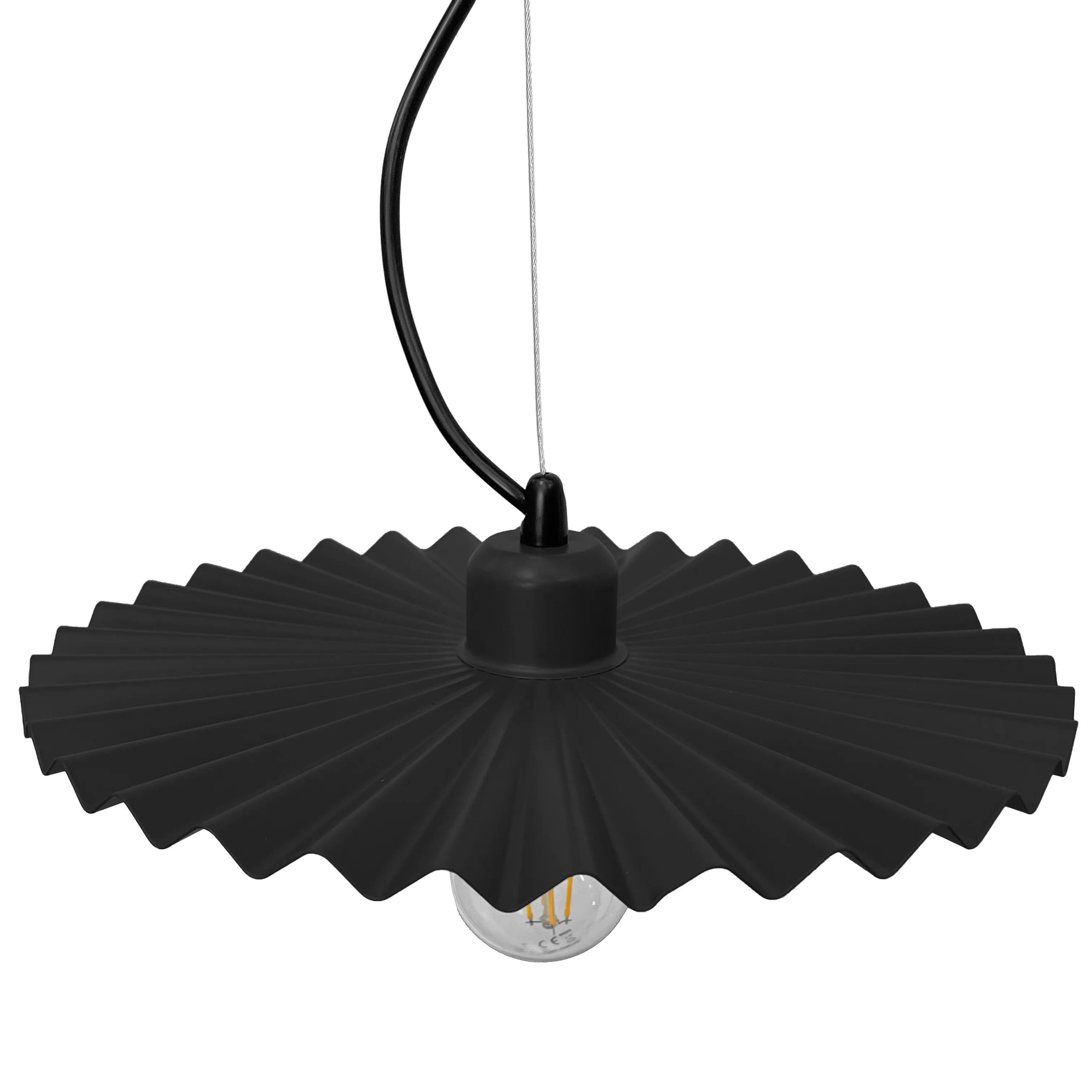 LAMPA SUFITOWA WISZĄCA APP1452-1CP Czarny 3