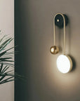 LAMPA ŚCIENNA KINKIET APP1474-W GOLD 3