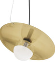 LAMPA SUFITOWA WISZĄCA APP1417-CP Czarna/złota 3