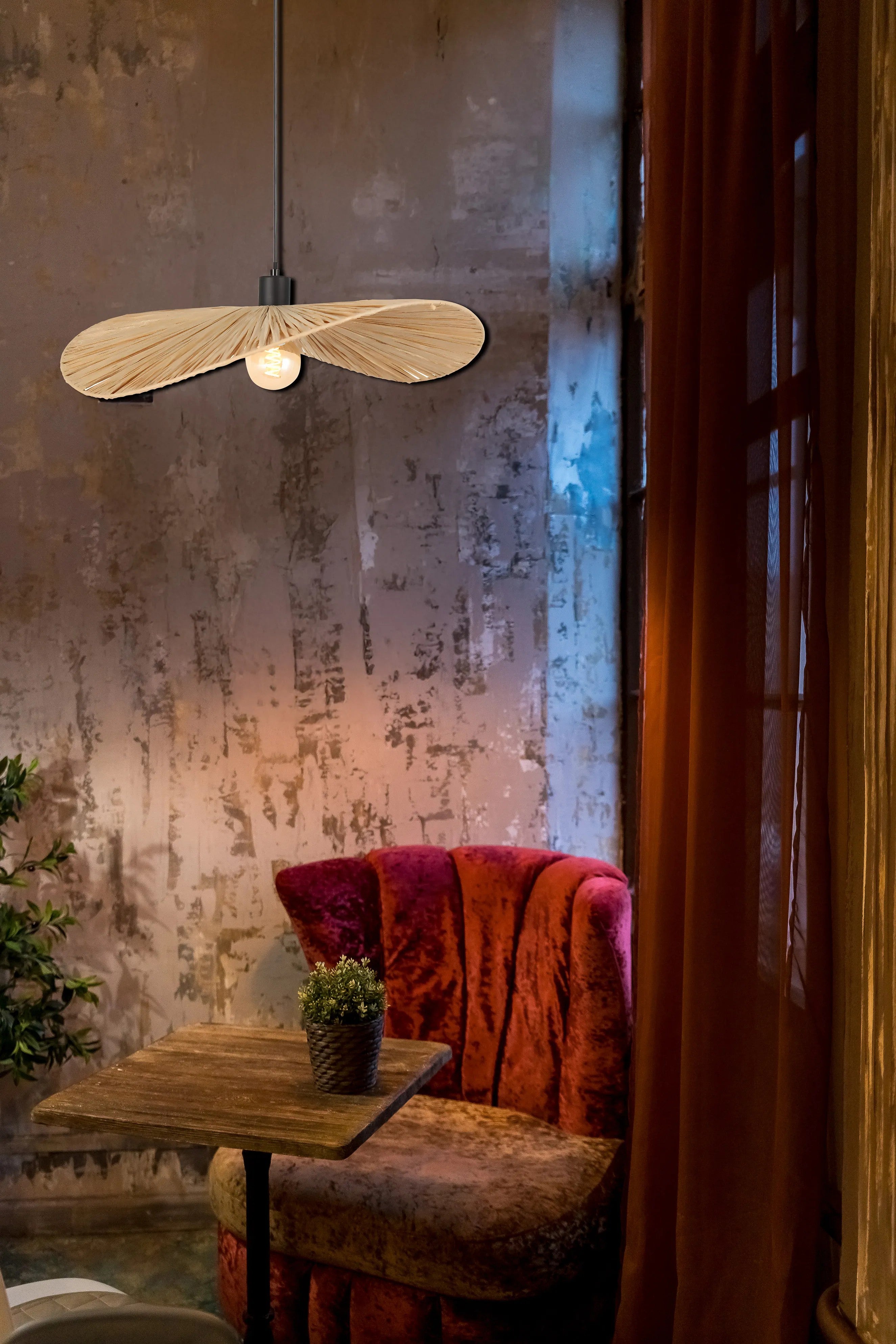LAMPA SUFITOWA WISZĄCA APP1826-1CP NATURE BLACK 3