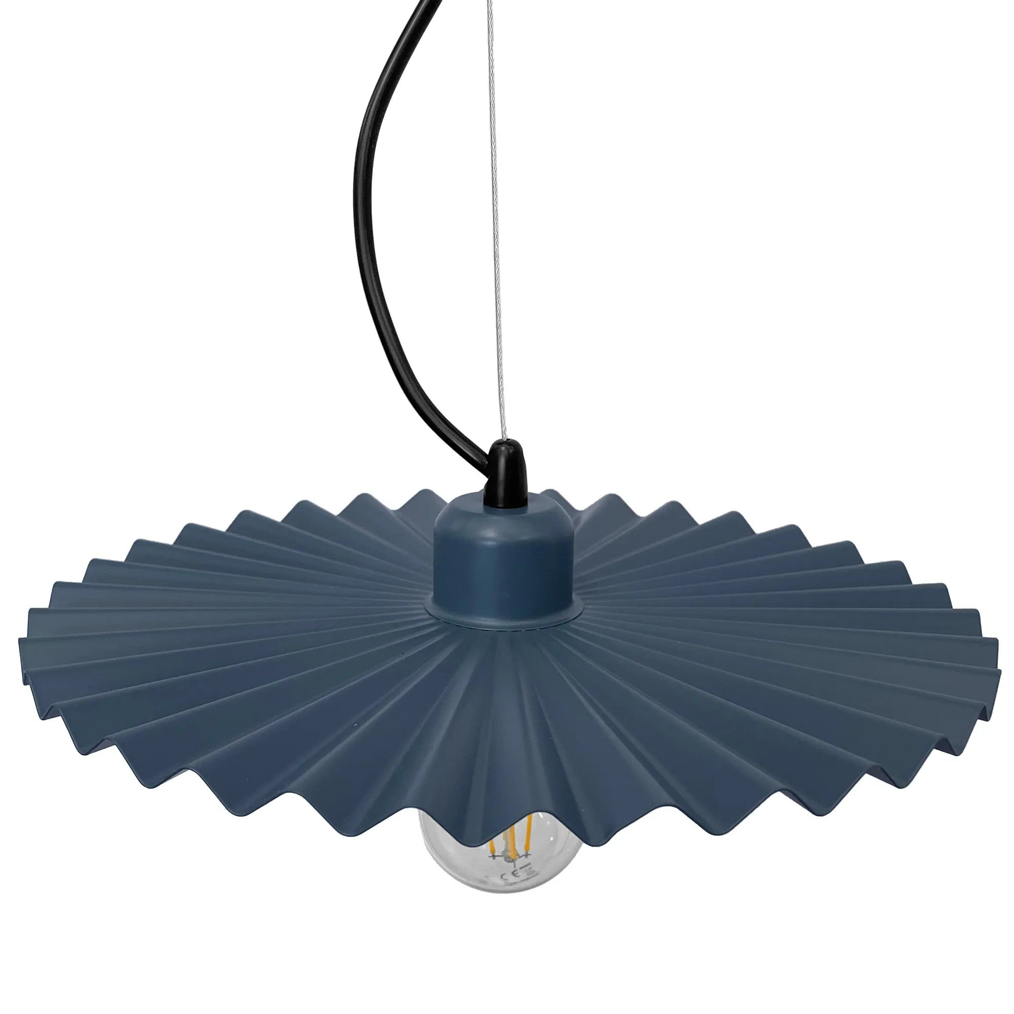 LAMPA SUFITOWA WISZĄCA APP1456-1CP Niebieski 3