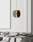 LAMPA SUFITOWA WISZĄCA Czarna APP1675-CP Round 3