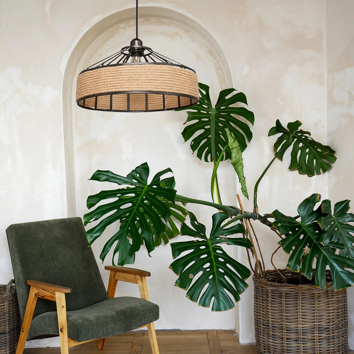 Lampa Wisząca Boho APP1317-1CP 3