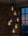 LAMPA SUFITOWA WISZĄCA APP221-7CP 3
