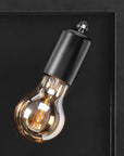 LAMPA ŚCIENNA KINKIET APP1305-2W CZARNA 3